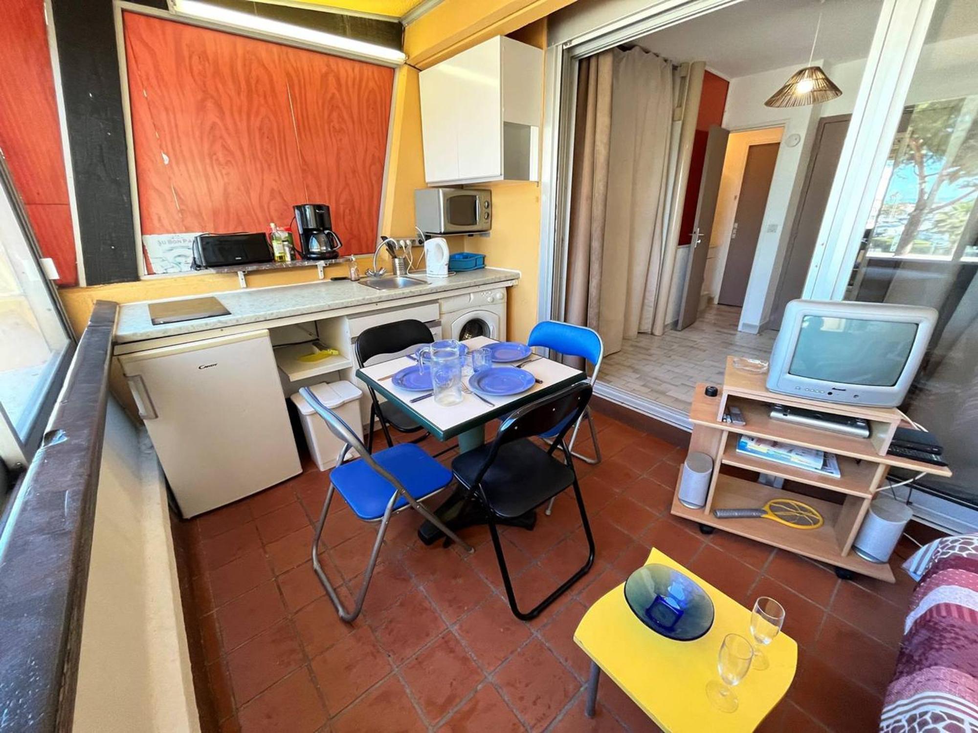 Studio Naturiste Avec Parking Au Cap D'Agde, Proche Plage - Fr-1-249A-15 Apartment ภายนอก รูปภาพ
